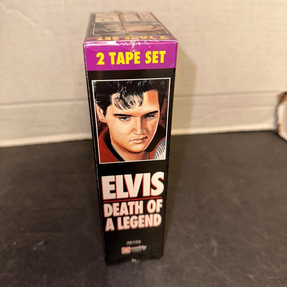 *ULTRA RARE* Elvis - Death Of A Legend | VHS | 1997 | 2-Tape Set | New/Sealed - Picture 7 of 7